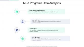 MBA Programs Data Analytics In Powerpoint And Google Slides Cpb