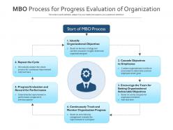 Mbo process for progress evaluation of organization