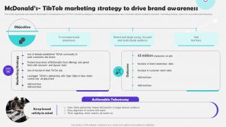 Mcdonalds Tiktok Marketing Strategy Tiktok Marketing Campaign To Increase