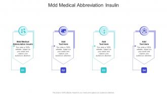 Mdd Medical Abbreviation Insulin In Powerpoint And Google Slides Cpb