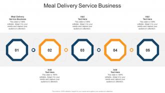 Meal Delivery Service Business In Powerpoint And Google Slides Cpb