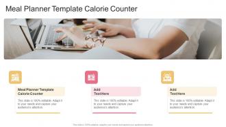 Meal Planner Template Calorie Counter In Powerpoint And Google Slides Cpb