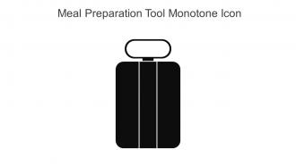 Meal Preparation Tool Monotone Icon In Powerpoint Pptx Png And Editable Eps Format