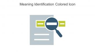Meaning Identification Colored Icon In Powerpoint Pptx Png And Editable Eps Format