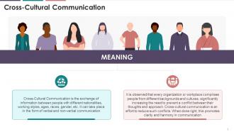 Meaning Of Cross Cultural Communication Training Ppt