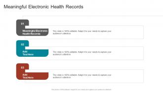 Meaningful Electronic Health Records In Powerpoint And Google Slides Cpb
