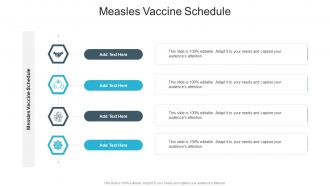 Measles Vaccine Schedule In Powerpoint And Google Slides Cpb