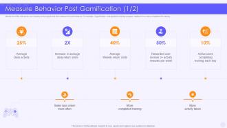 Measure Behavior Post Gamification Implementing Games In Business Marketing