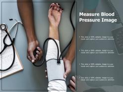Measure blood pressure image