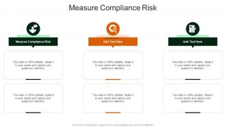 Measure Compliance Risk In Powerpoint And Google Slides Cpb