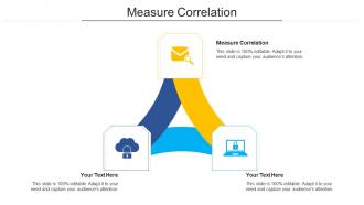 Measure correlation ppt powerpoint presentation styles skills cpb