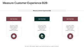Measure Customer Experience B2B In Powerpoint And Google Slides Cpb