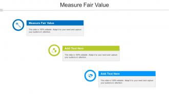 Measure Fair Value Ppt PowerPoint Presentation Pictures Deck Cpb