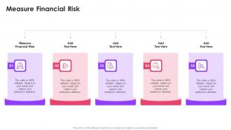Measure Financial Risk In Powerpoint And Google Slides Cpb