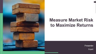 Measure Market Risk To Maximize Returns PPT Mockup AT