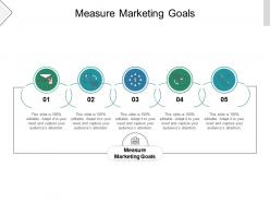 Measure marketing goals ppt powerpoint presentation inspiration samples cpb