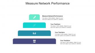 Measure network performance ppt powerpoint presentation professional icons cpb