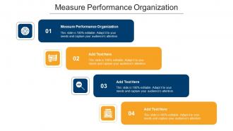 Measure Performance Organization Ppt Powerpoint Presentation File Display Cpb