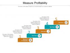 Measure profitability ppt powerpoint presentation summary shapes cpb