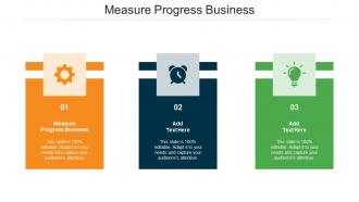 Measure Progress Business Ppt Powerpoint Presentation Pictures Smartart Cpb