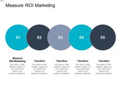 Measure roi marketing ppt powerpoint presentation portfolio structure cpb