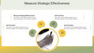 Measure Strategic Effectiveness In Powerpoint And Google Slides Cpb