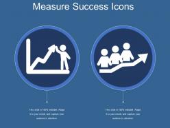 Measure success icons