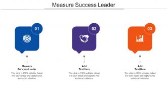 Measure Success Leader Ppt Powerpoint Presentation Summary Graphics Cpb