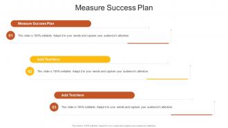 Measure Success Plan In Powerpoint And Google Slides Cpb