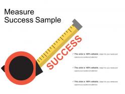 Measure success sample