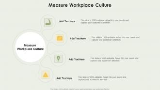 Measure Workplace Culture In Powerpoint And Google Slides Cpb
