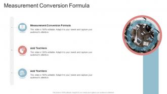 Measurement Conversion Formula In Powerpoint And Google Slides Cpb