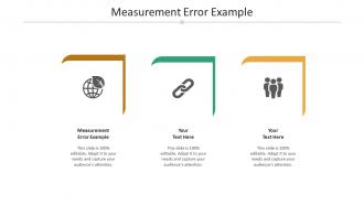 Measurement error example ppt powerpoint presentation summary samples cpb
