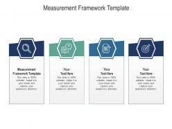 Measurement framework template ppt powerpoint presentation file rules cpb