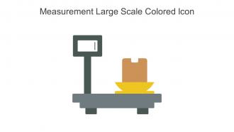 Measurement Large Scale Colored Icon In Powerpoint Pptx Png And Editable Eps Format