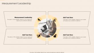 Measurement Leadership In Powerpoint And Google Slides Cpb