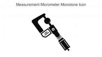 Measurement Micrometer Monotone Icon In Powerpoint Pptx Png And Editable Eps Format