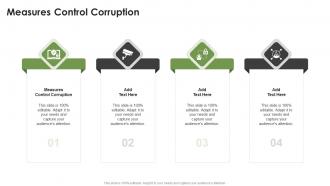 Measures Control Corruption In Powerpoint And Google Slides Cpb