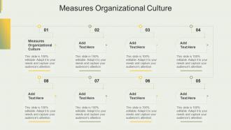 Measures Organizational Culture In Powerpoint And Google Slides Cpb