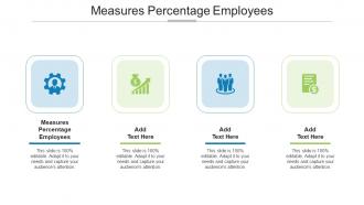 Measures Percentage Employees In Powerpoint And Google Slides Cpb