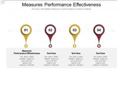 Measures performance effectiveness ppt powerpoint presentation slides file formats cpb