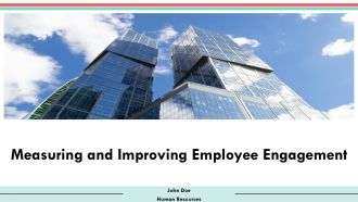 Measuring And Improving Employee Engagement PPT Slides AT