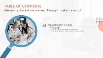 Measuring Brand Awareness Through Market Research Powerpoint Presentation Slides MKT CD V Pre-designed Engaging