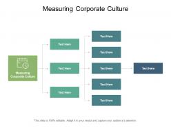 Measuring corporate culture ppt powerpoint presentation gallery model cpb