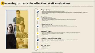 Measuring Criteria For Effective Staff Evaluation