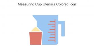 Measuring Cup Utensils Colored Icon In Powerpoint Pptx Png And Editable Eps Format