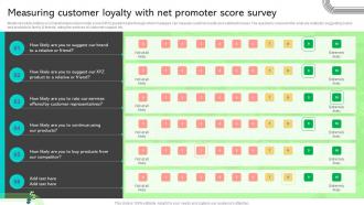 Measuring Customer Loyalty With Net Promoter Score Survey Ways To Improve Customer Acquisition Cost