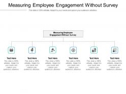 Measuring employee engagement without survey ppt powerpoint presentation infographics cpb