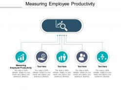 Measuring employee productivity ppt powerpoint presentation icon grid cpb