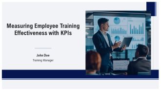 Measuring Employee Training Effectiveness With Kpis PPT Presentation AT